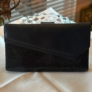 Whiting and Davis black mesh wallet